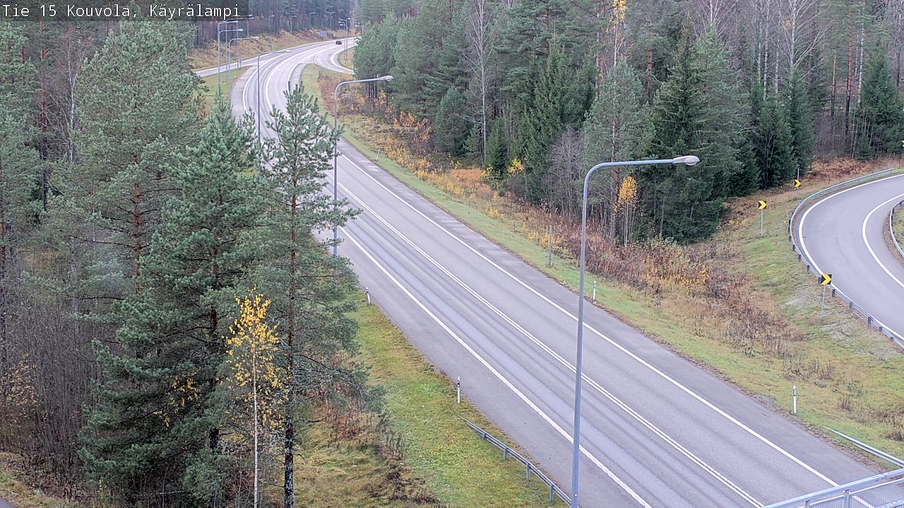 Kelikamerat Kuva Tie 15 Kouvola, Käyrälampi, Kouvola, Kymenlaakso