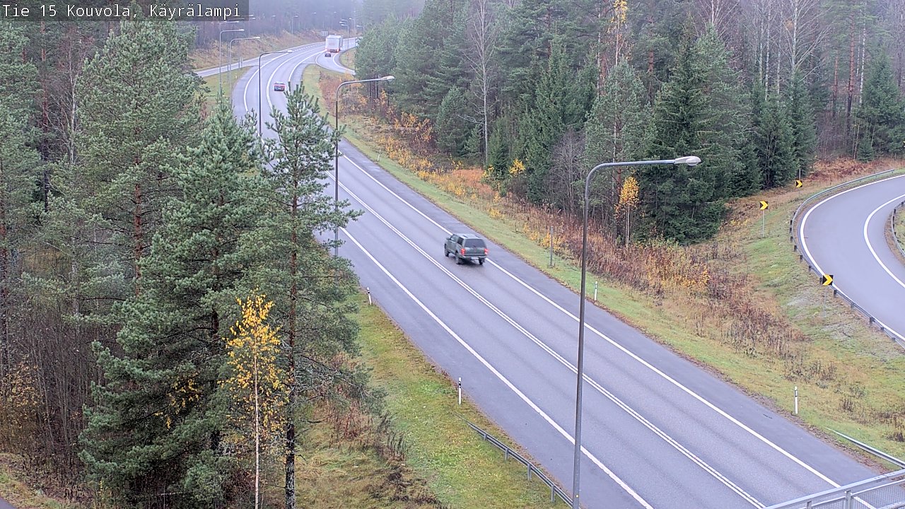 Kelikamerat Kuva Tie 15 Kouvola, Käyrälampi, Kouvola, Kymenlaakso