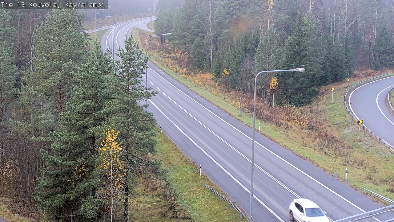 Kelikamerat Kuva Tie 15 Kouvola, Käyrälampi, Kouvola, Kymenlaakso