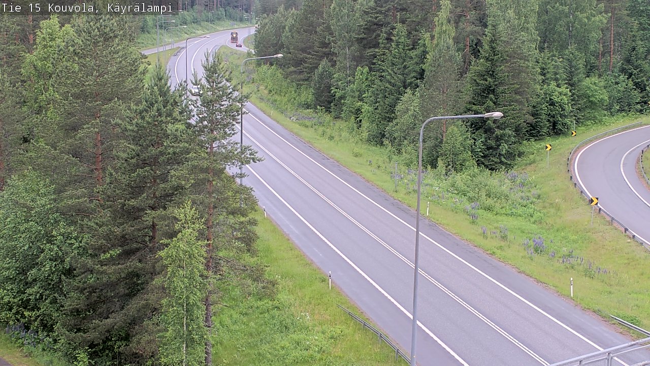 Kelikamerat Kuva Tie 15 Kouvola, Käyrälampi, Kouvola, Kymenlaakso