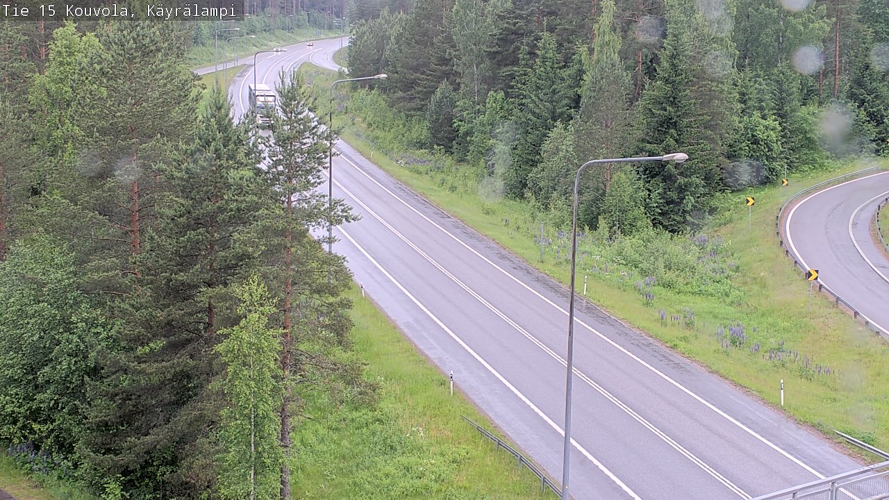 Kelikamerat Kuva Tie 15 Kouvola, Käyrälampi, Kouvola, Kymenlaakso