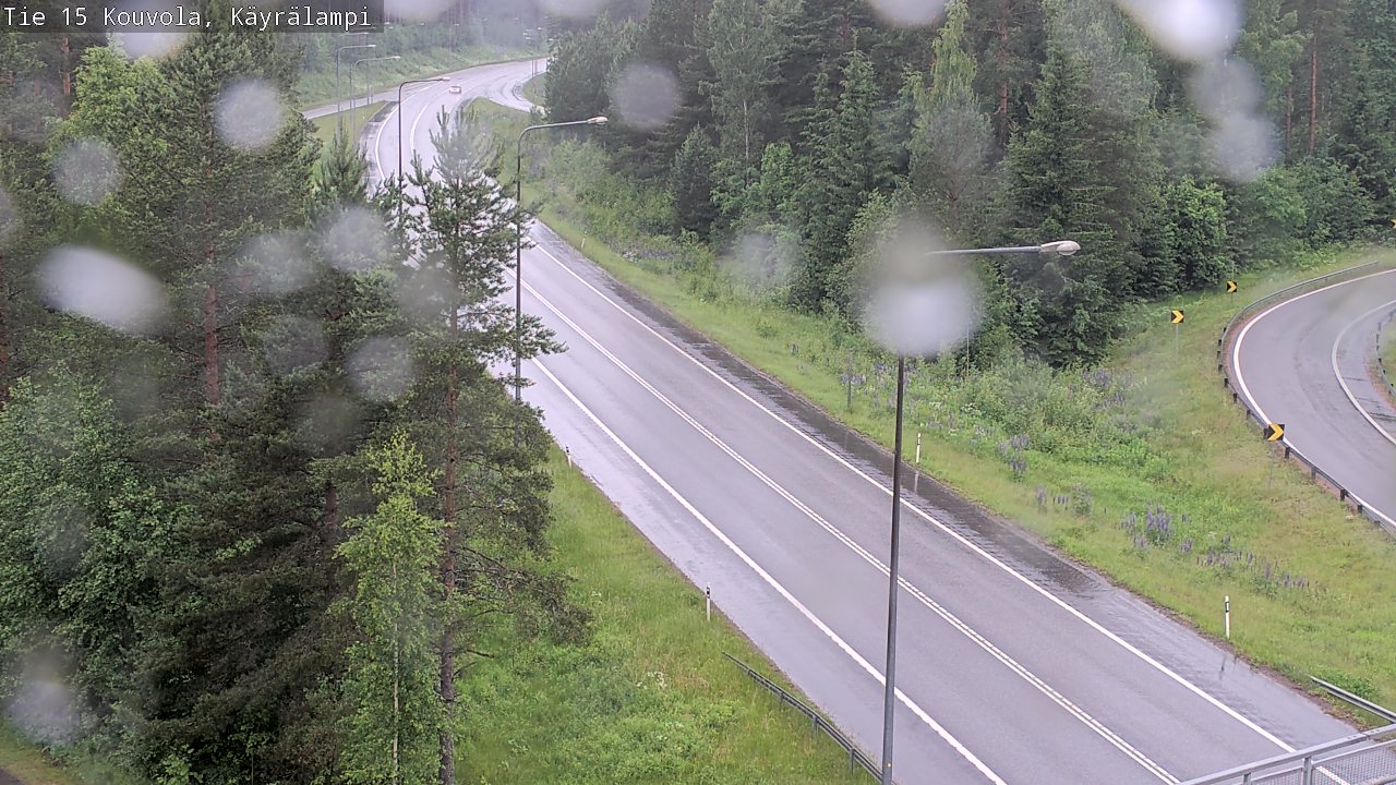 Kelikamerat Kuva Tie 15 Kouvola, Käyrälampi, Kouvola, Kymenlaakso
