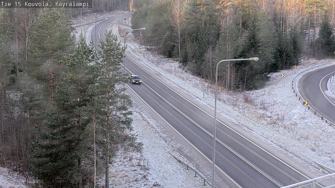 Kelikamerat Kuva Tie 15 Kouvola, Käyrälampi, Kouvola, Kymenlaakso