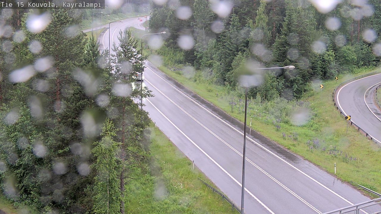 Kelikamerat Kuva Tie 15 Kouvola, Käyrälampi, Kouvola, Kymenlaakso