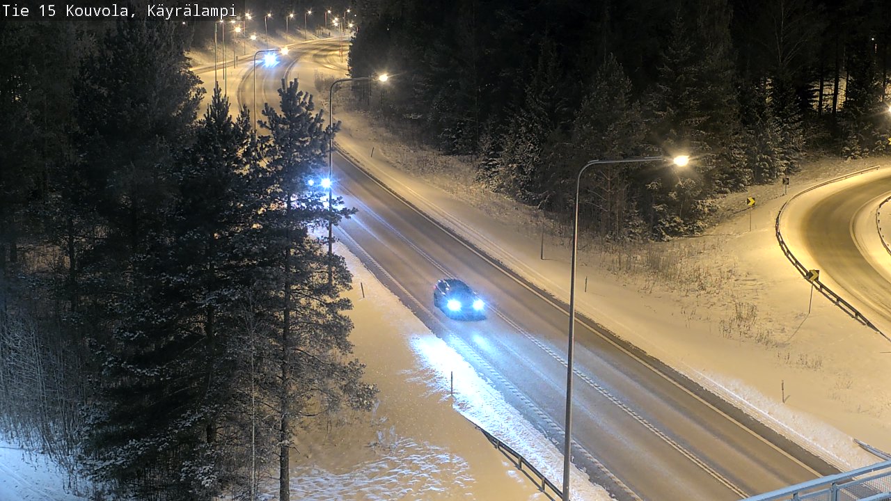 Kelikamerat Kuva Tie 15 Kouvola, Käyrälampi, Kouvola, Kymenlaakso