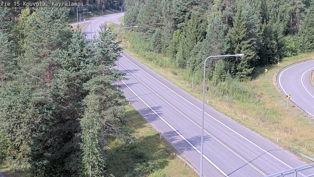 Kelikamerat Kuva Tie 15 Kouvola, Käyrälampi, Kouvola, Kymenlaakso