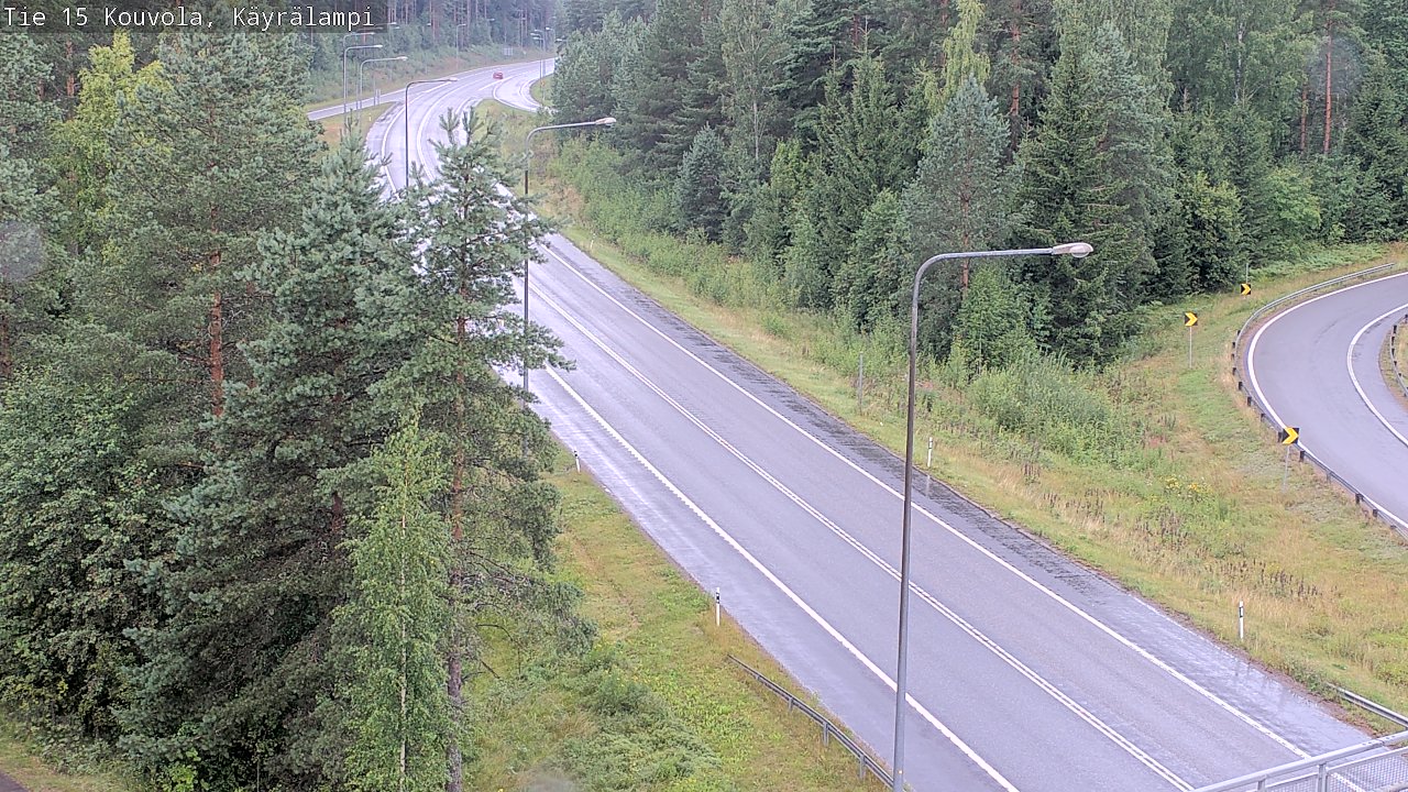 Kelikamerat Kuva Tie 15 Kouvola, Käyrälampi, Kouvola, Kymenlaakso