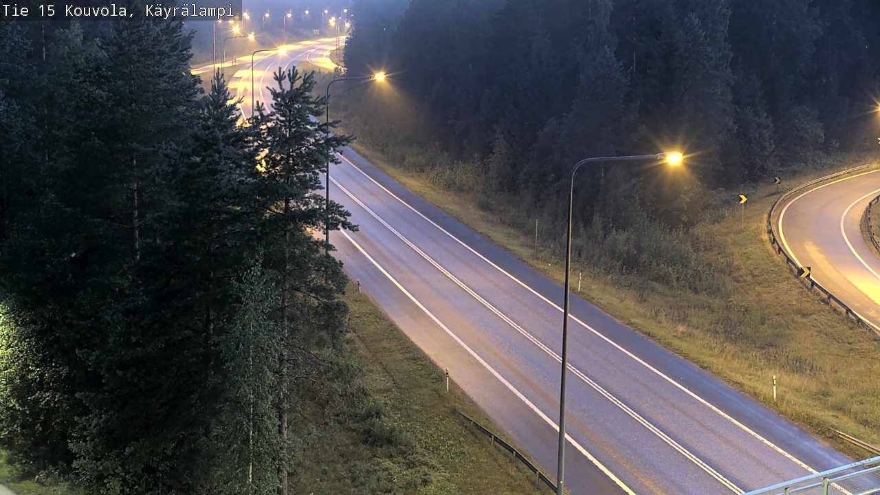Kelikamerat Kuva Tie 15 Kouvola, Käyrälampi, Kouvola, Kymenlaakso