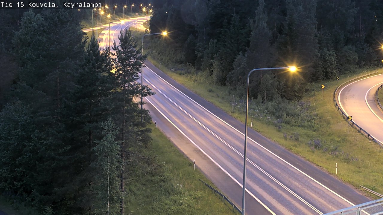 Kelikamerat Kuva Tie 15 Kouvola, Käyrälampi, Kouvola, Kymenlaakso