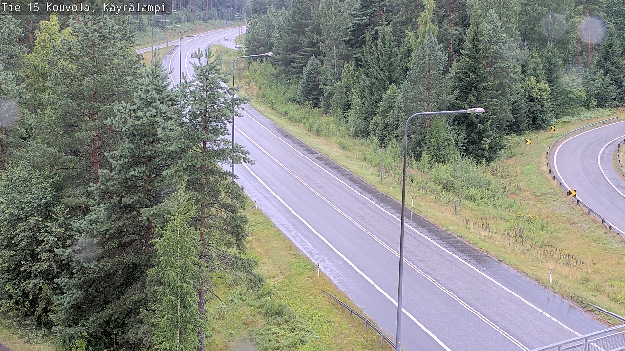 Kelikamerat Kuva Tie 15 Kouvola, Käyrälampi, Kouvola, Kymenlaakso