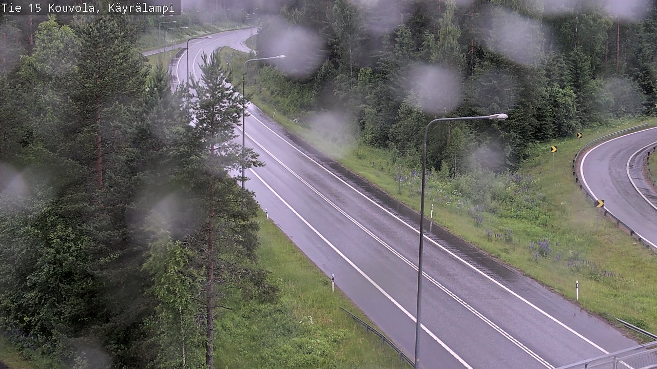 Kelikamerat Kuva Tie 15 Kouvola, Käyrälampi, Kouvola, Kymenlaakso