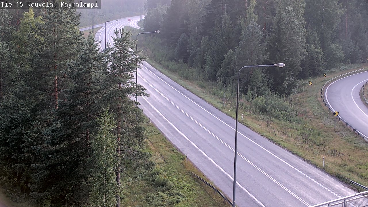Kelikamerat Kuva Tie 15 Kouvola, Käyrälampi, Kouvola, Kymenlaakso