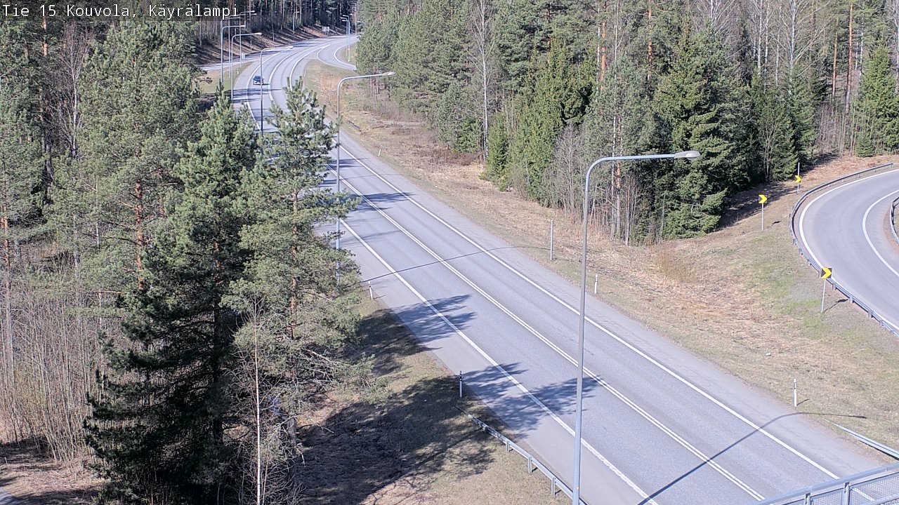 Kelikamerat Kuva Tie 15 Kouvola, Käyrälampi, Kouvola, Kymenlaakso
