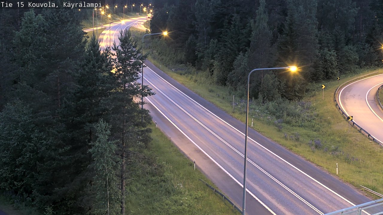 Kelikamerat Kuva Tie 15 Kouvola, Käyrälampi, Kouvola, Kymenlaakso