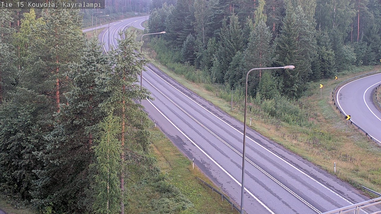 Kelikamerat Kuva Tie 15 Kouvola, Käyrälampi, Kouvola, Kymenlaakso