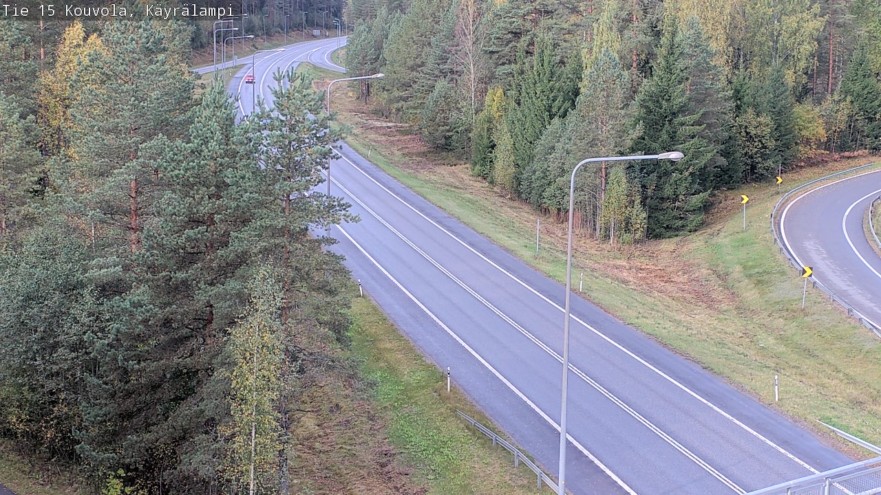 Kelikamerat Kuva Tie 15 Kouvola, Käyrälampi, Kouvola, Kymenlaakso