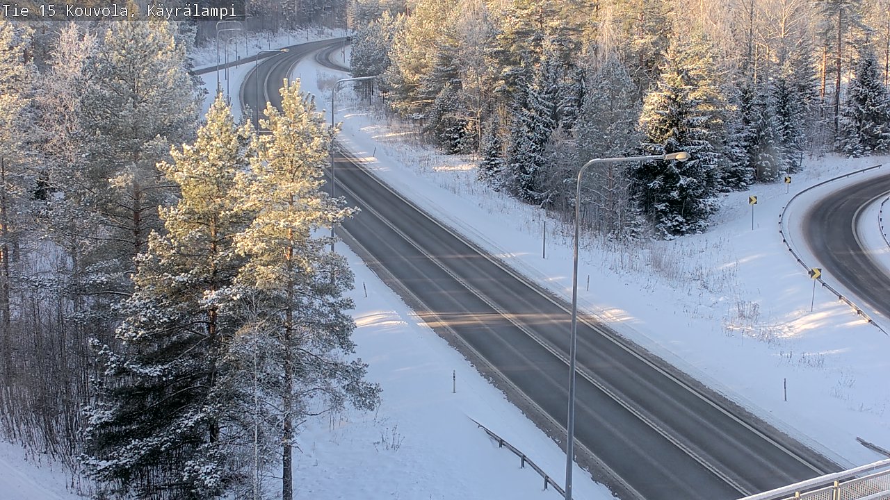 Kelikamerat Kuva Tie 15 Kouvola, Käyrälampi, Kouvola, Kymenlaakso
