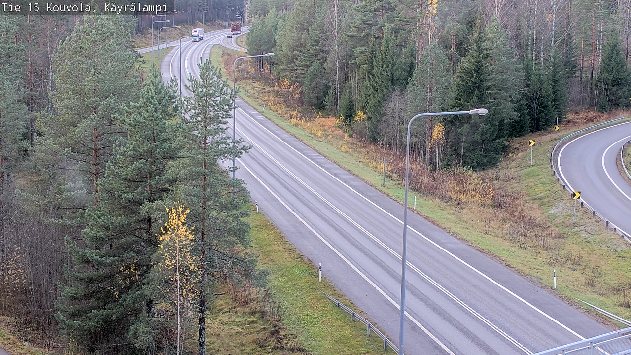 Kelikamerat Kuva Tie 15 Kouvola, Käyrälampi, Kouvola, Kymenlaakso