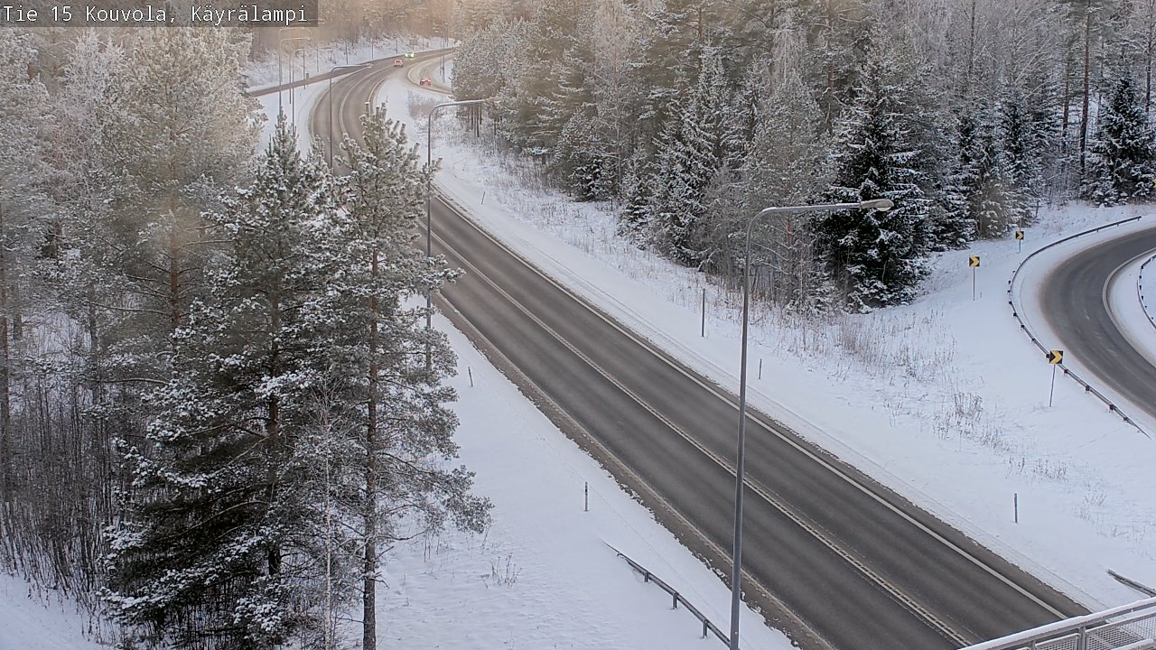 Kelikamerat Kuva Tie 15 Kouvola, Käyrälampi, Kouvola, Kymenlaakso