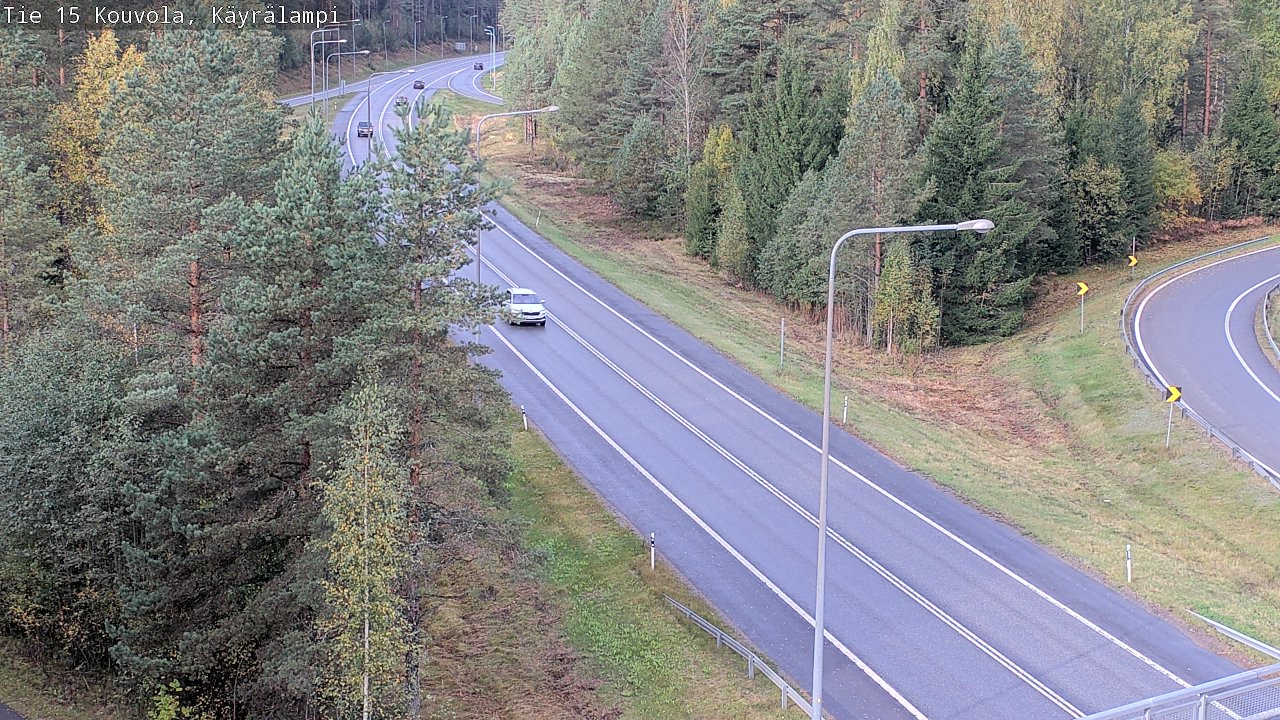 Kelikamerat Kuva Tie 15 Kouvola, Käyrälampi, Kouvola, Kymenlaakso
