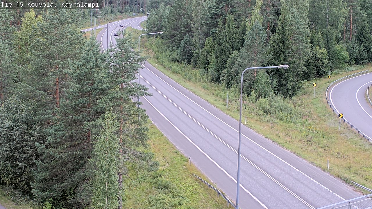 Kelikamerat Kuva Tie 15 Kouvola, Käyrälampi, Kouvola, Kymenlaakso