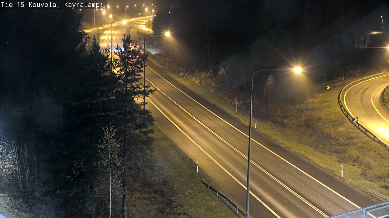 Kelikamerat Kuva Tie 15 Kouvola, Käyrälampi, Kouvola, Kymenlaakso