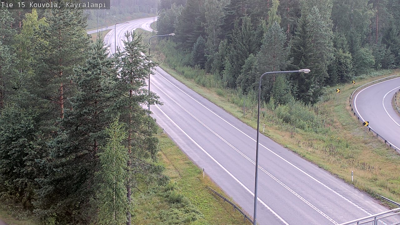 Kelikamerat Kuva Tie 15 Kouvola, Käyrälampi, Kouvola, Kymenlaakso