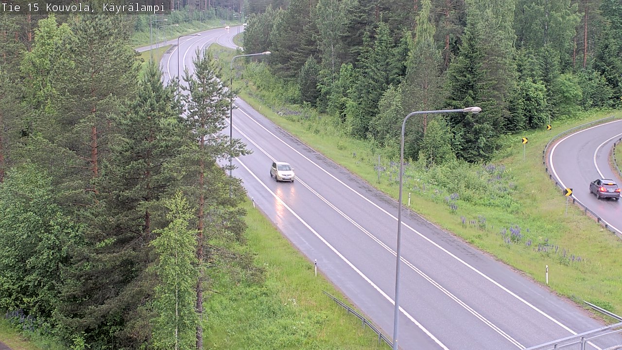 Kelikamerat Kuva Tie 15 Kouvola, Käyrälampi, Kouvola, Kymenlaakso