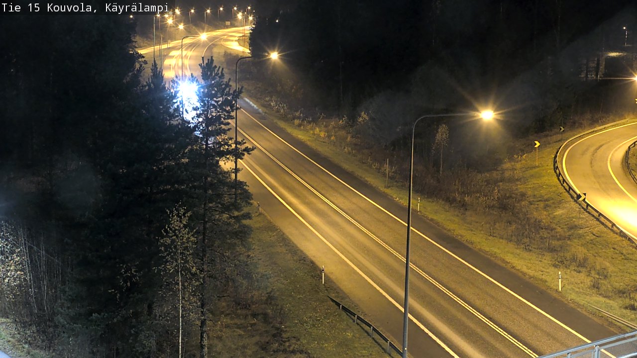 Kelikamerat Kuva Tie 15 Kouvola, Käyrälampi, Kouvola, Kymenlaakso