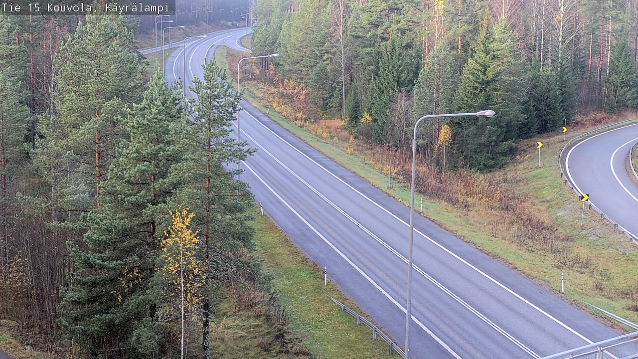 Kelikamerat Kuva Tie 15 Kouvola, Käyrälampi, Kouvola, Kymenlaakso