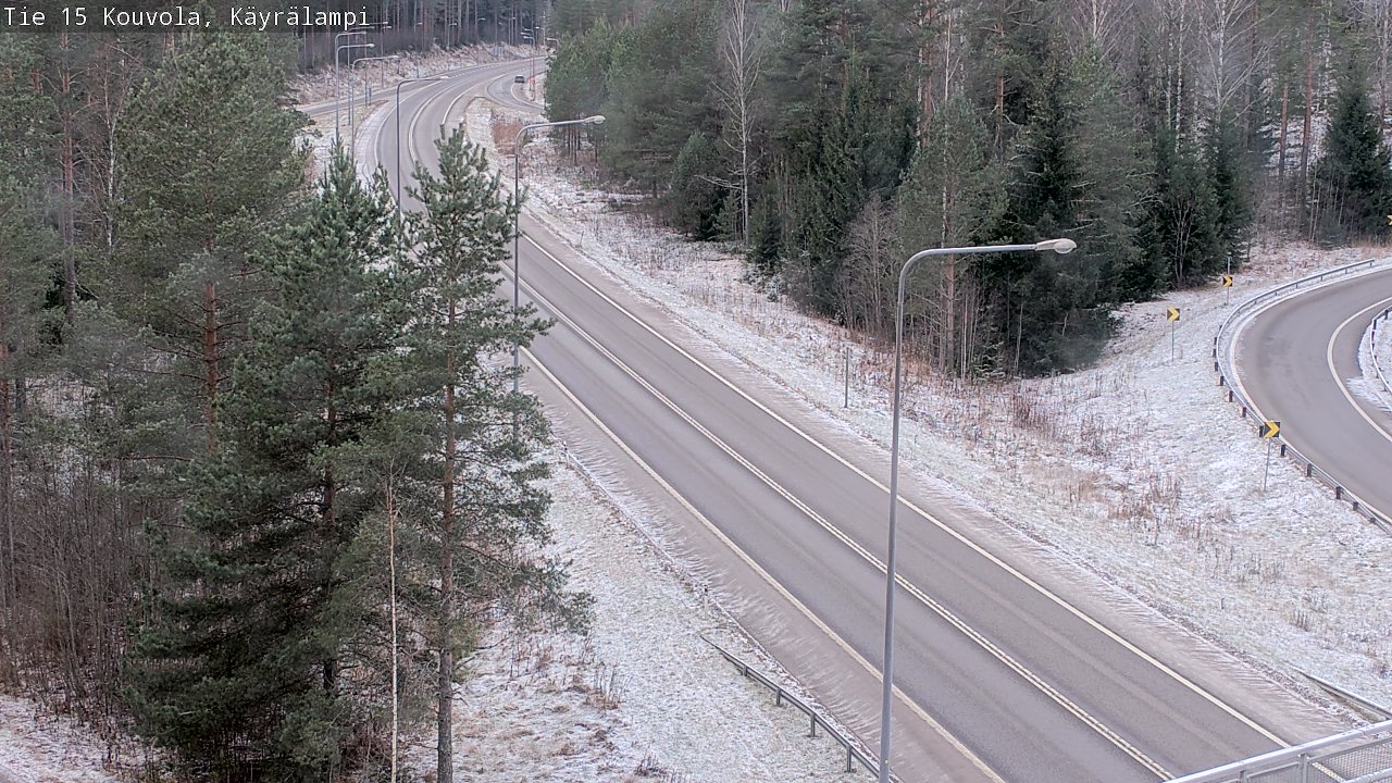 Kelikamerat Kuva Tie 15 Kouvola, Käyrälampi, Kouvola, Kymenlaakso