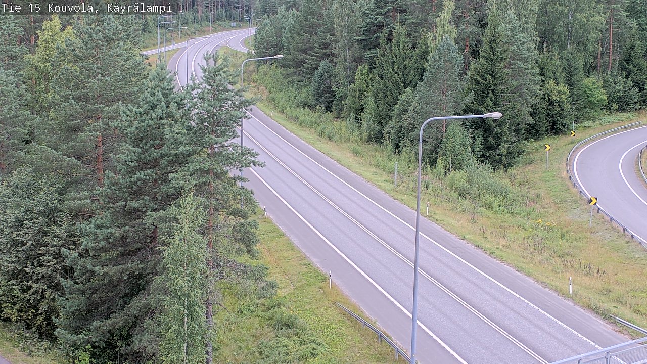 Kelikamerat Kuva Tie 15 Kouvola, Käyrälampi, Kouvola, Kymenlaakso