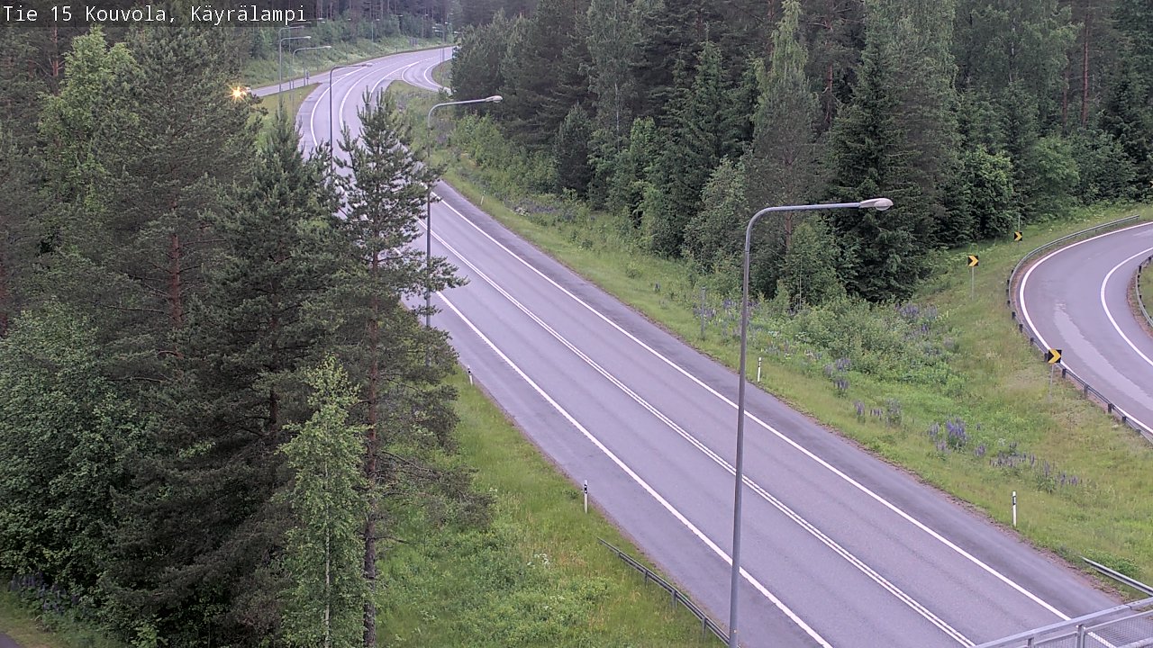 Kelikamerat Kuva Tie 15 Kouvola, Käyrälampi, Kouvola, Kymenlaakso
