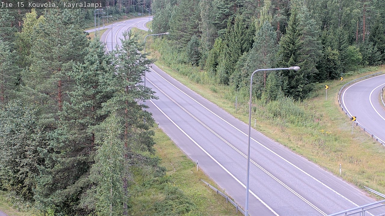 Kelikamerat Kuva Tie 15 Kouvola, Käyrälampi, Kouvola, Kymenlaakso