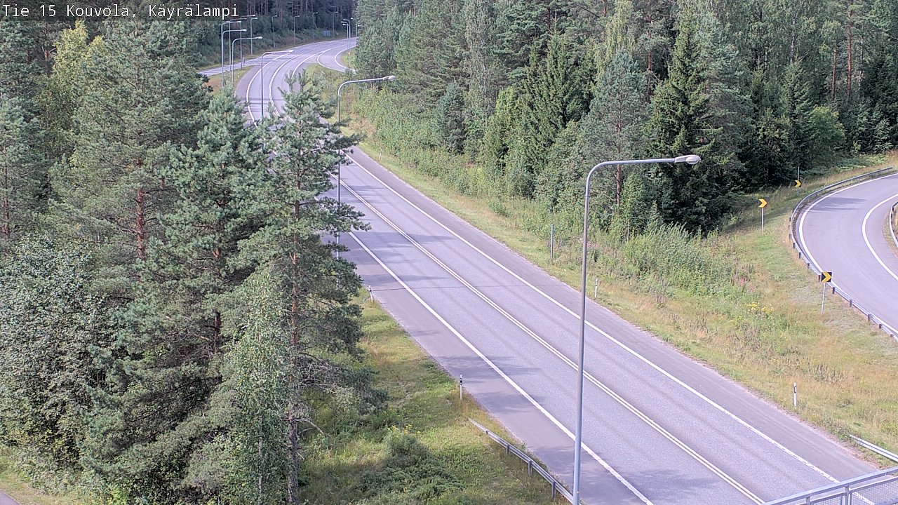 Kelikamerat Kuva Tie 15 Kouvola, Käyrälampi, Kouvola, Kymenlaakso