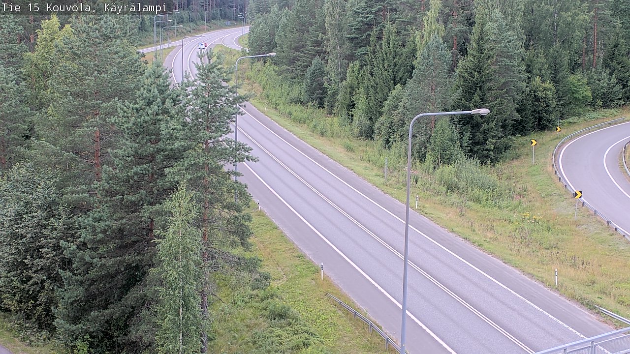 Kelikamerat Kuva Tie 15 Kouvola, Käyrälampi, Kouvola, Kymenlaakso