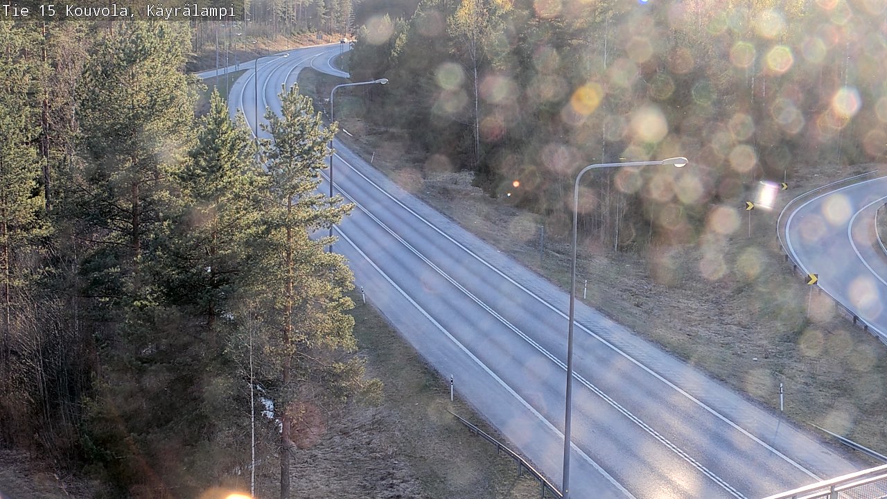 Kelikamerat Kuva Tie 15 Kouvola, Käyrälampi, Kouvola, Kymenlaakso