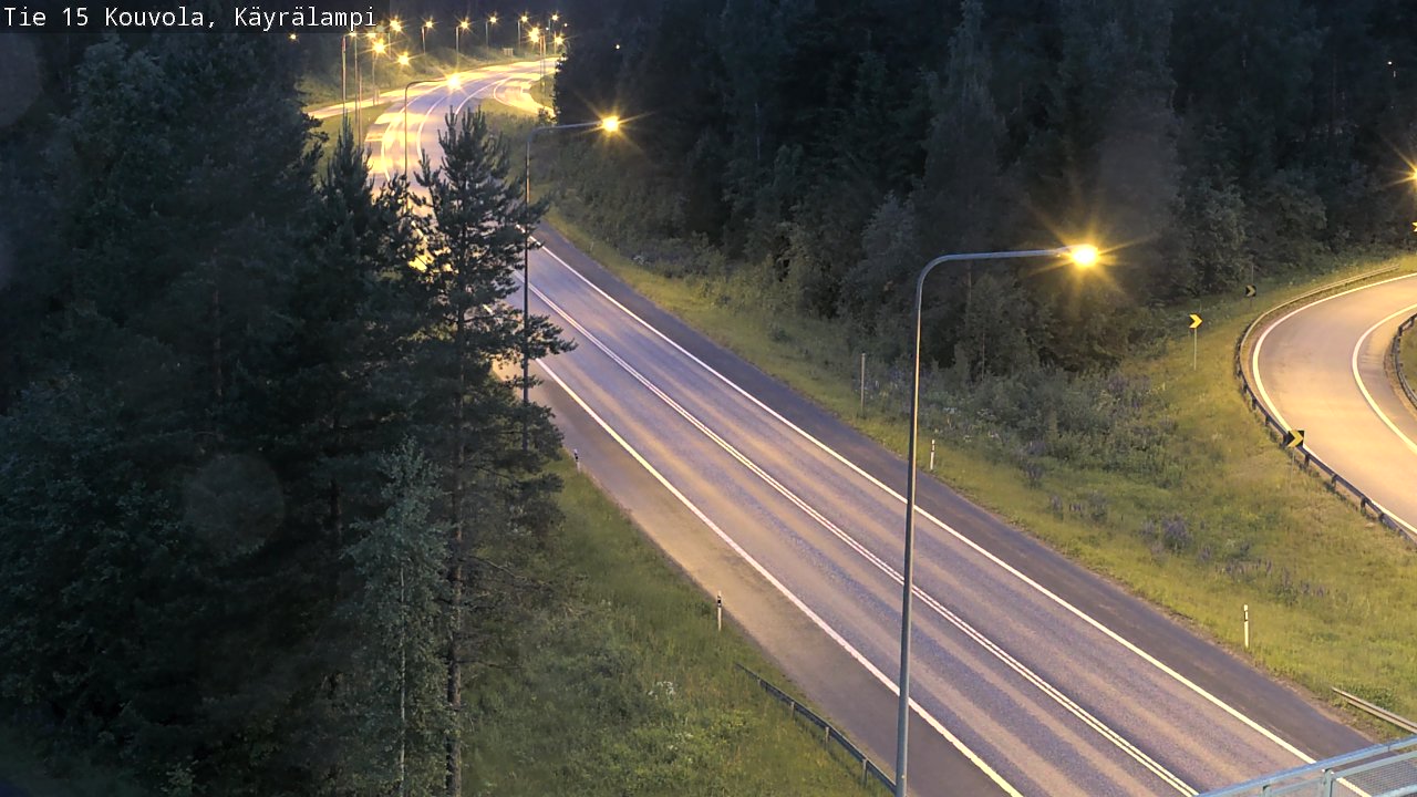 Kelikamerat Kuva Tie 15 Kouvola, Käyrälampi, Kouvola, Kymenlaakso