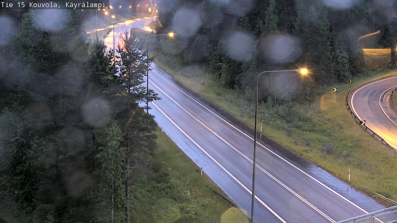 Kelikamerat Kuva Tie 15 Kouvola, Käyrälampi, Kouvola, Kymenlaakso