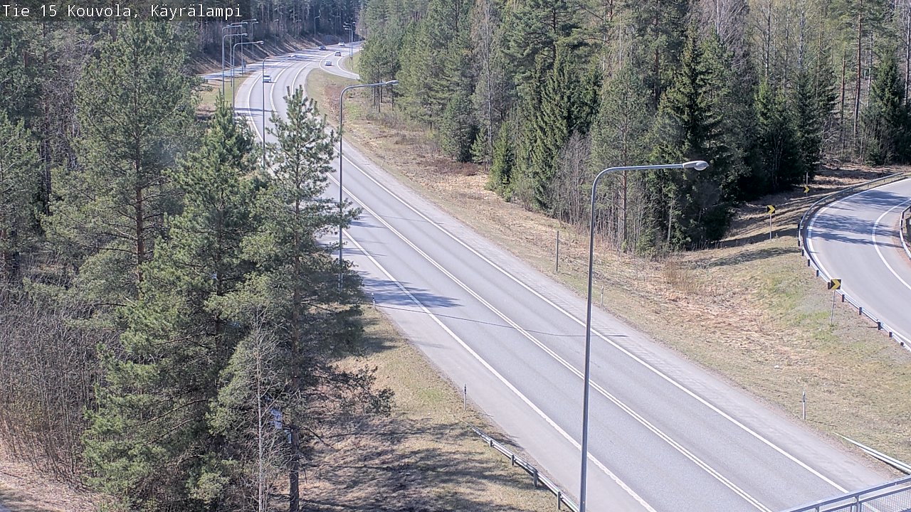 Kelikamerat Kuva Tie 15 Kouvola, Käyrälampi, Kouvola, Kymenlaakso