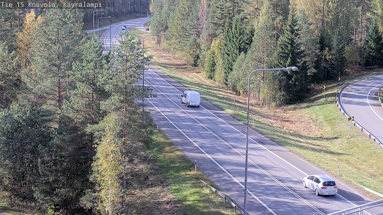 Weather Camera Image Road 15 Kouvola, Käyrälampi, Kouvola, Kymenlaakso