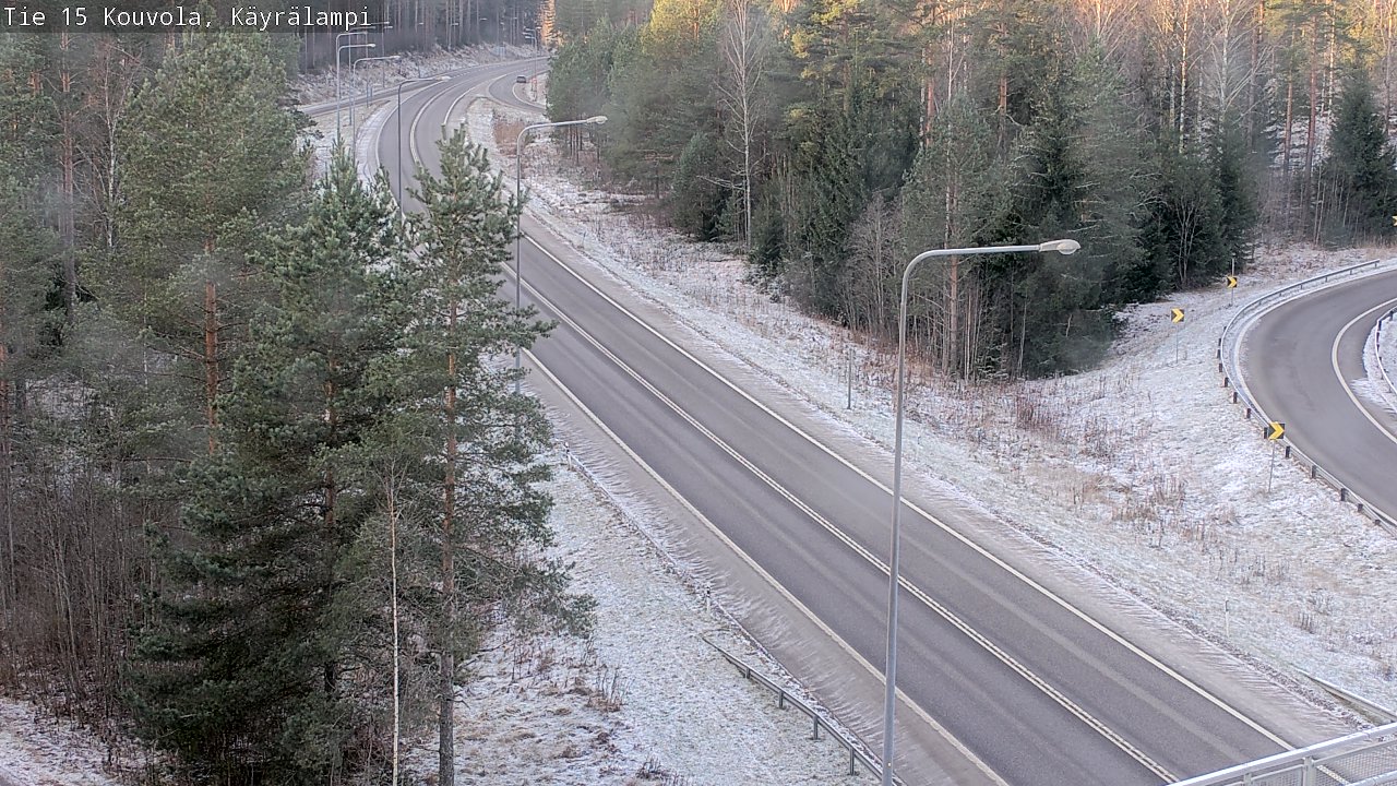 Kelikamerat Kuva Tie 15 Kouvola, Käyrälampi, Kouvola, Kymenlaakso