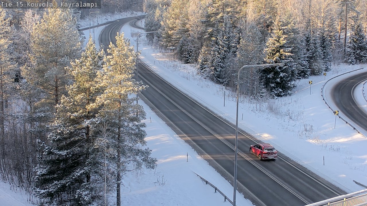 Kelikamerat Kuva Tie 15 Kouvola, Käyrälampi, Kouvola, Kymenlaakso