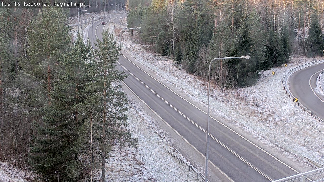 Kelikamerat Kuva Tie 15 Kouvola, Käyrälampi, Kouvola, Kymenlaakso