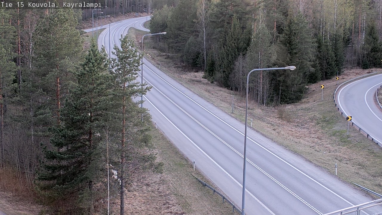 Kelikamerat Kuva Tie 15 Kouvola, Käyrälampi, Kouvola, Kymenlaakso