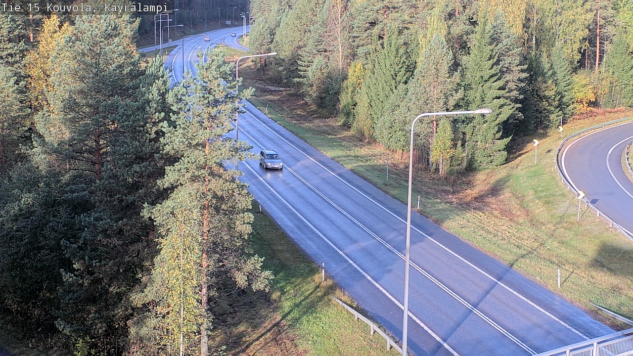 Weather Camera Image Road 15 Kouvola, Käyrälampi, Kouvola, Kymenlaakso