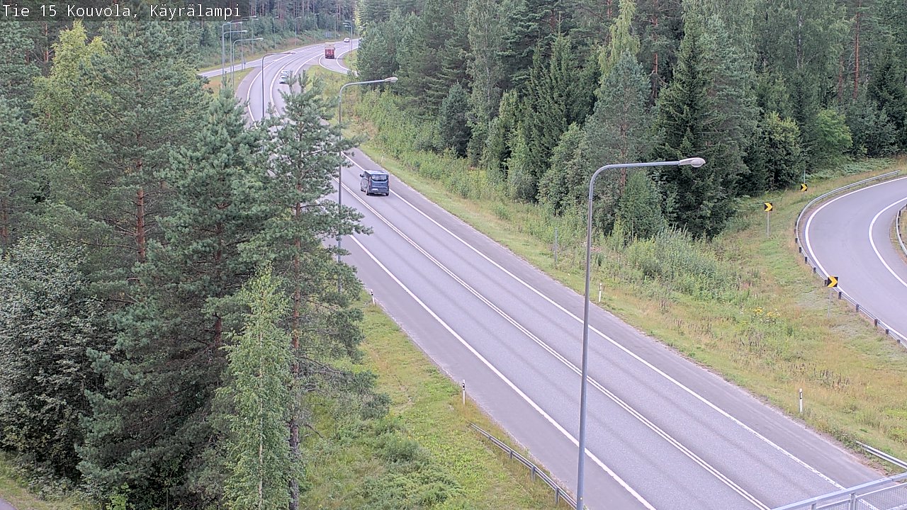 Kelikamerat Kuva Tie 15 Kouvola, Käyrälampi, Kouvola, Kymenlaakso