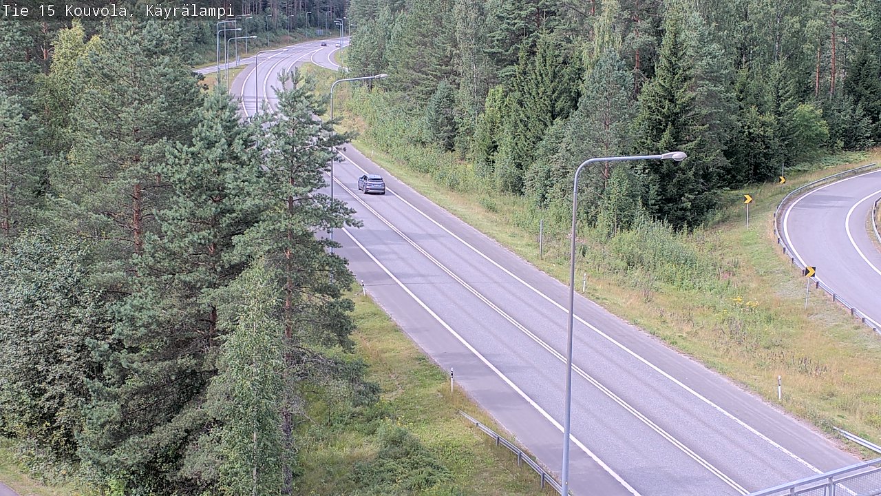 Kelikamerat Kuva Tie 15 Kouvola, Käyrälampi, Kouvola, Kymenlaakso