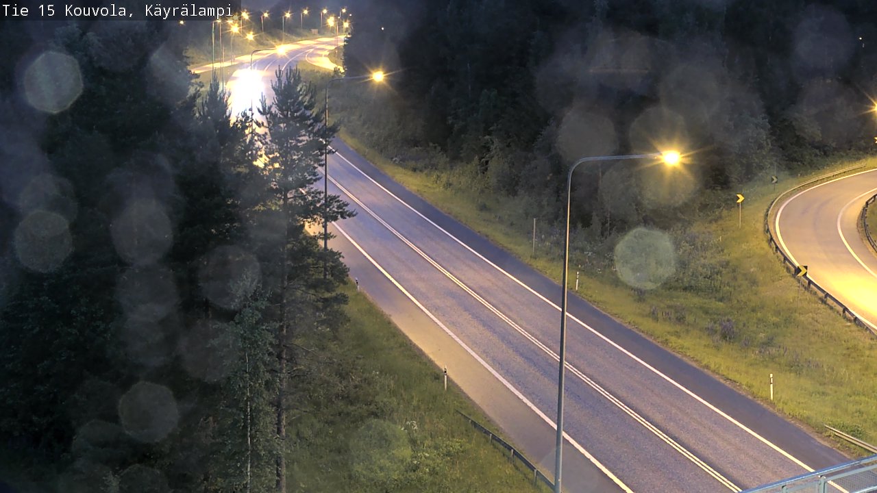 Kelikamerat Kuva Tie 15 Kouvola, Käyrälampi, Kouvola, Kymenlaakso