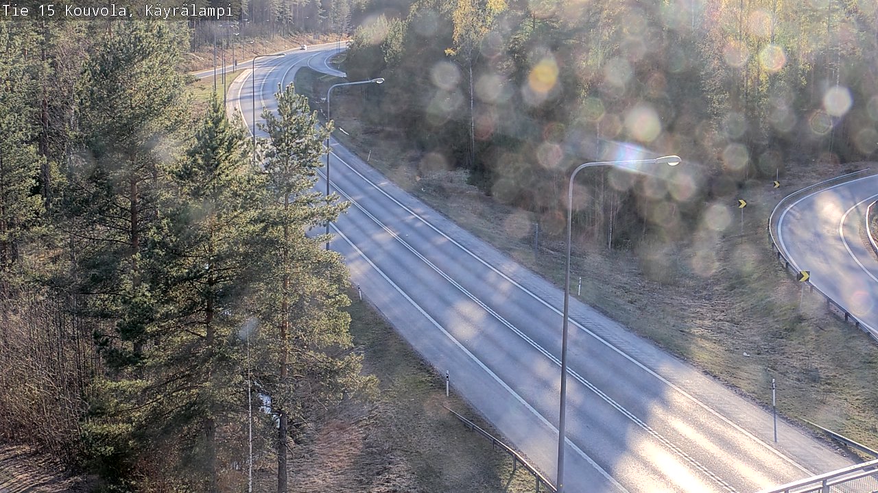 Kelikamerat Kuva Tie 15 Kouvola, Käyrälampi, Kouvola, Kymenlaakso